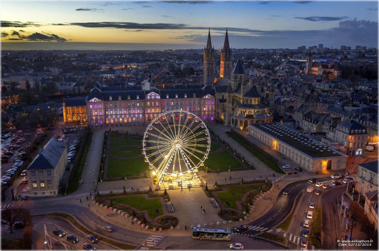Apartamento La Company Des Concierges : La bonbonniere Rose Caen Exterior foto
