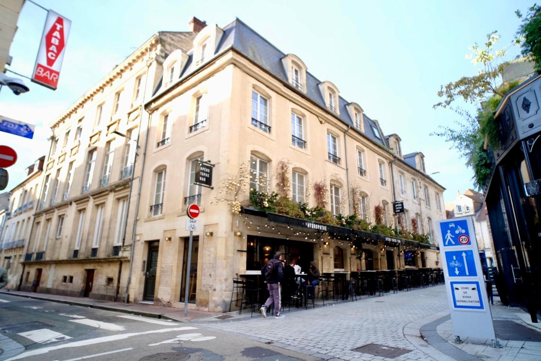 Apartamento La Company Des Concierges : La bonbonniere Rose Caen Exterior foto